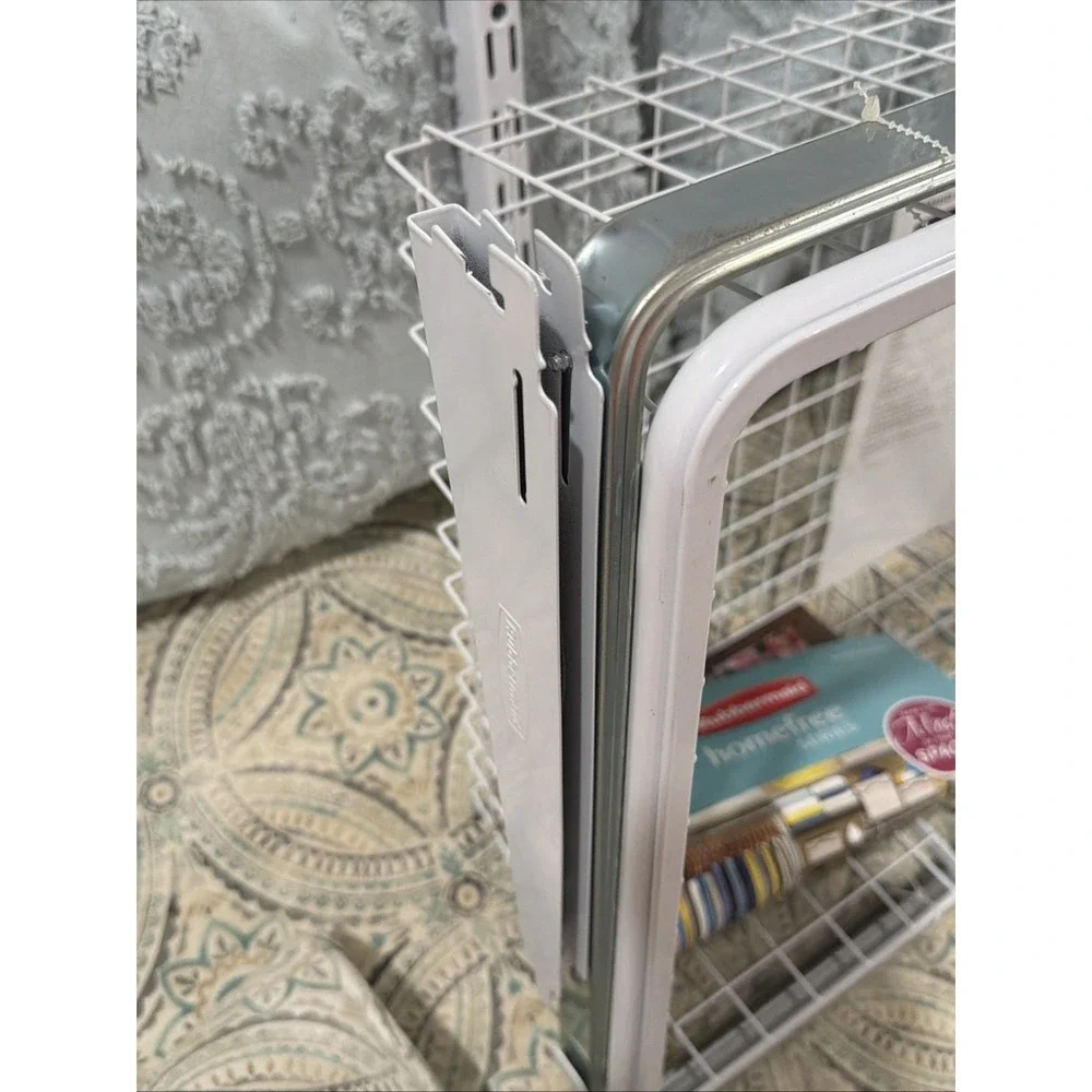 Rubbermaid HomeFree Series Drawer White 7 1/4 ″ x‎ 23½″ No-Cut Closet Insert